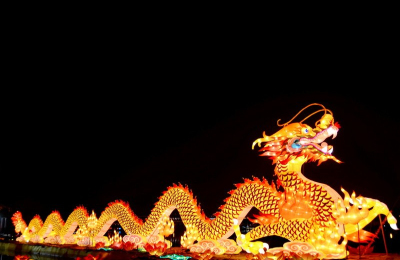 自貢燈會——中國龍